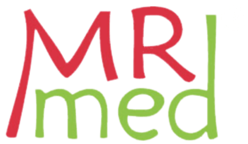 Mr Med stomatologia dziecięca logo white R